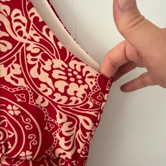 Excellent condition Elizabeth USA maxi dress halter style size L - Picture 4 of 9